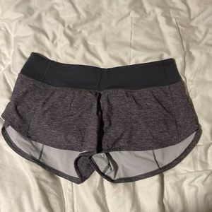 Grey Lululemon shorts